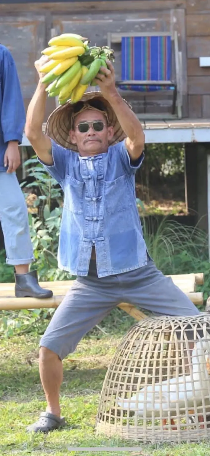 Uncle Soet at Hang Tueng Farm